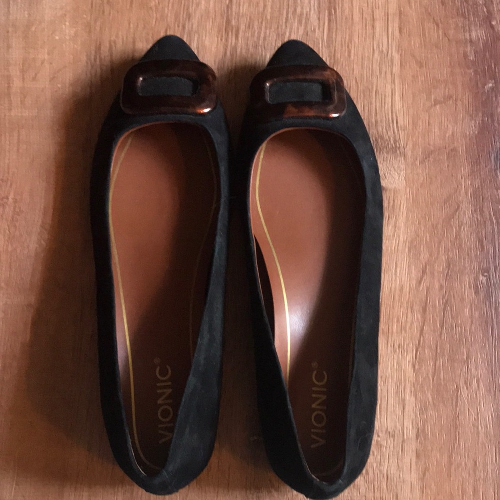 Bionic Suede Flats